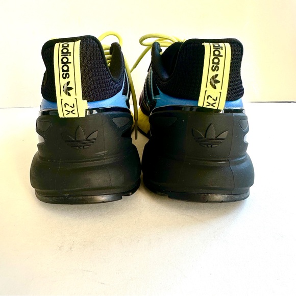 ADIDAS ZX 2K BOOST 2.0 BLACK MULTI GRADIENT SNEAKERS RUNNING ATHLETIC SHOE Sz7.5 - Picture 6 of 14